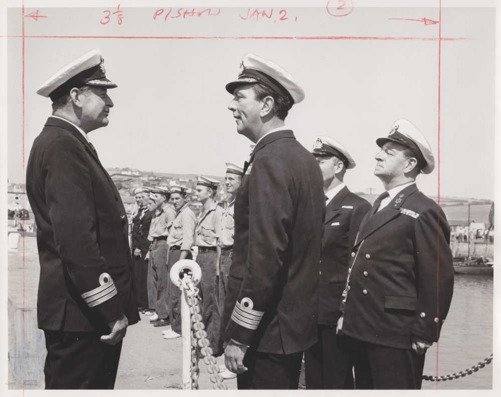 Cecil Parker, Nicholas Phipps, Leslie Phillips and Ronald Shiner